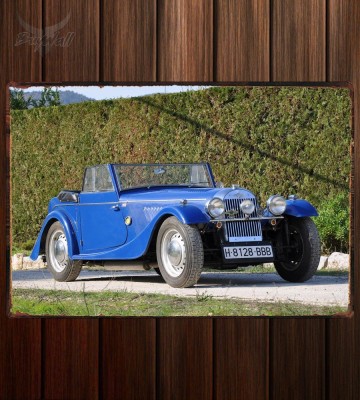 Металлическая табличка Morgan Plus 4 442